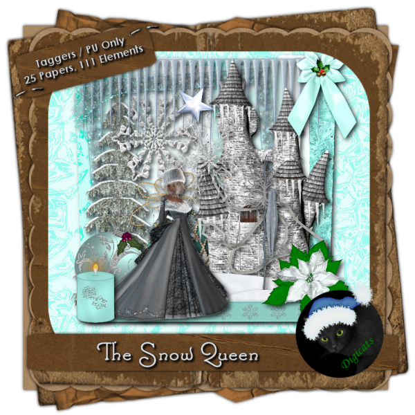 Digicats (and Dogs) Friday Freebie The Snow Queen